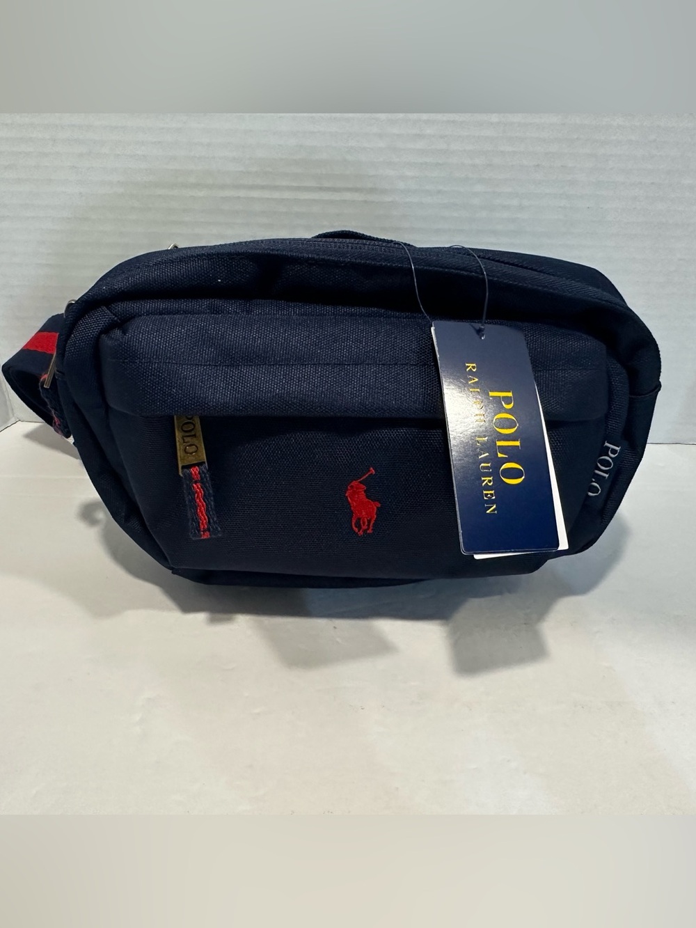 Polo by Ralph Lauren Navy Blue Crossbody Bag
